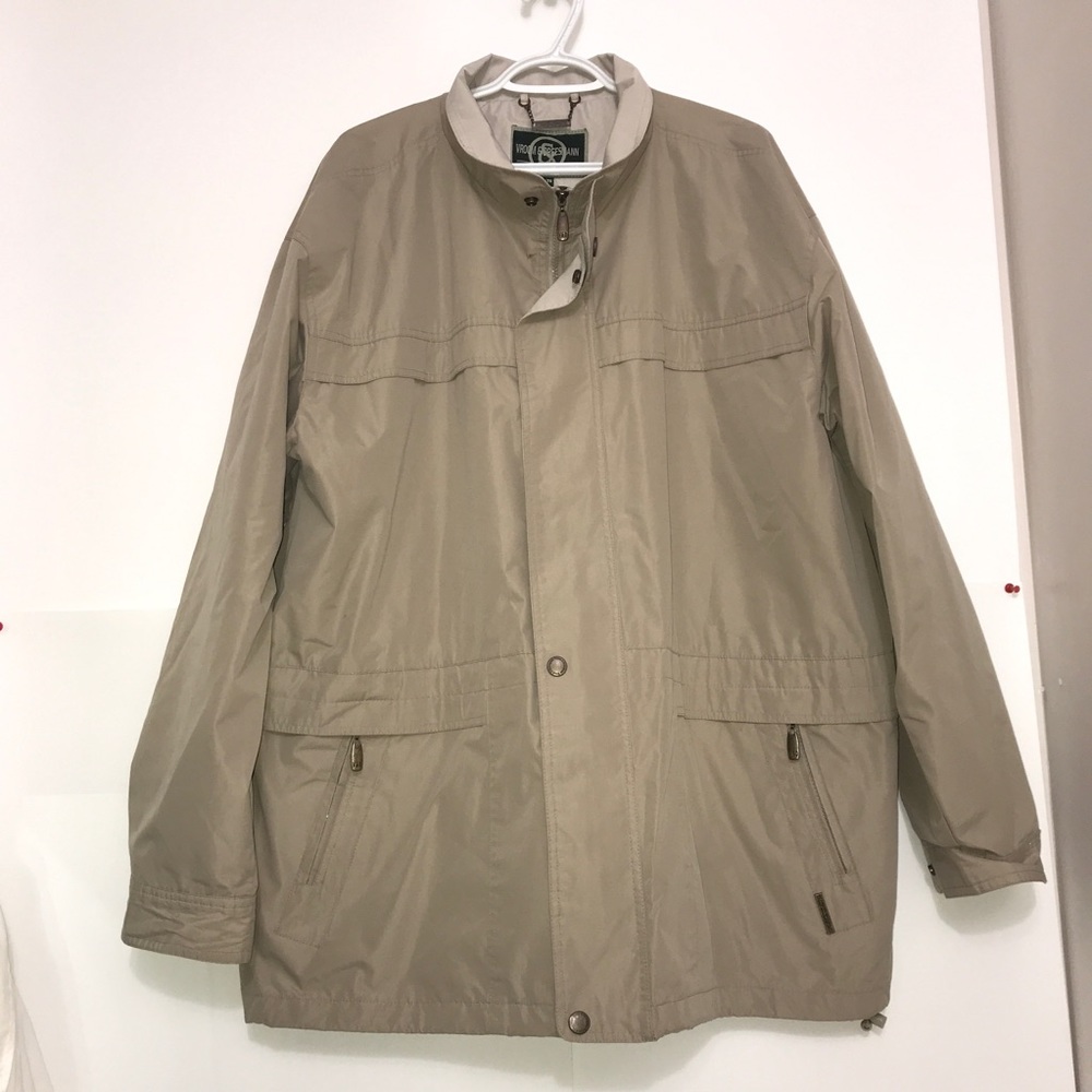 Vroom&Dreesmann Stone Nude Casual Shirt Men Jacket